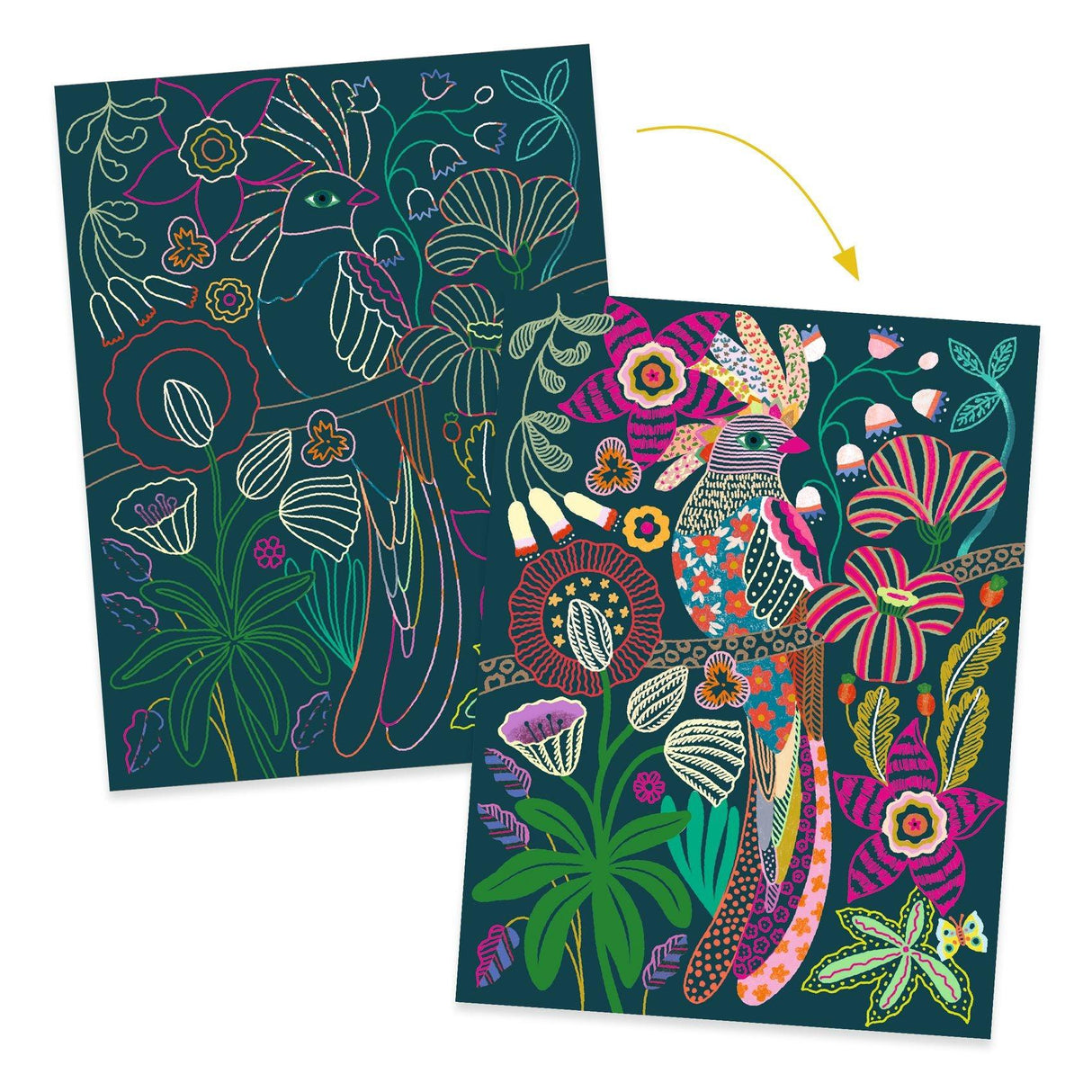 Cartes à gratter - Rococo - La Ribouldingue