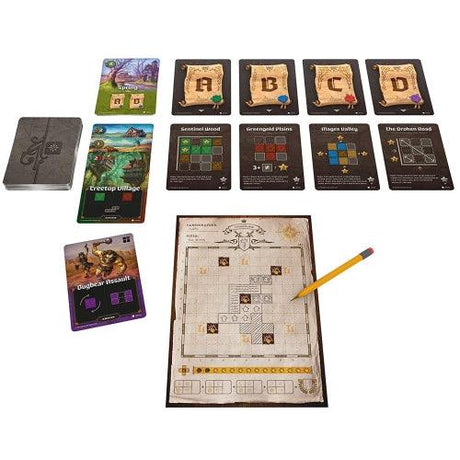 Cartographers - A roll player tale (Ang) - La Ribouldingue