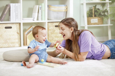 Casse-tête trieur de formes Montessori en riz - La Ribouldingue
