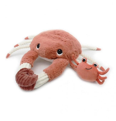Cassecou le crabe - Maman et bébé - Terracotta - La Ribouldingue