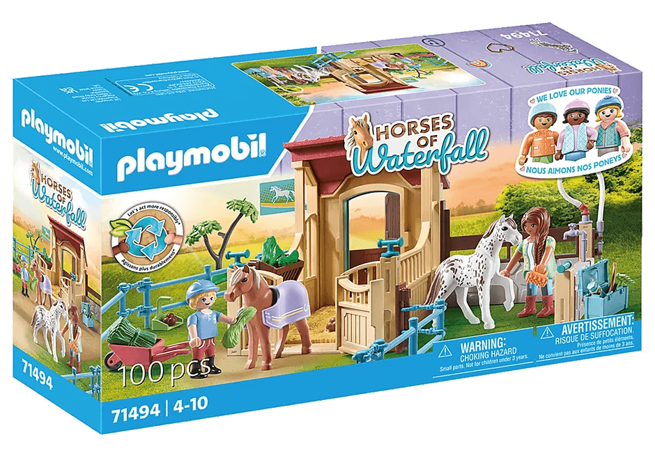 Cavalières avec box et poneys - Horses of Waterfall - La Ribouldingue