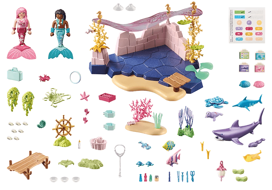 Mermaid☆品です Sea Animal Care of the Mermaids - Princess Magic – La Ribouldingue