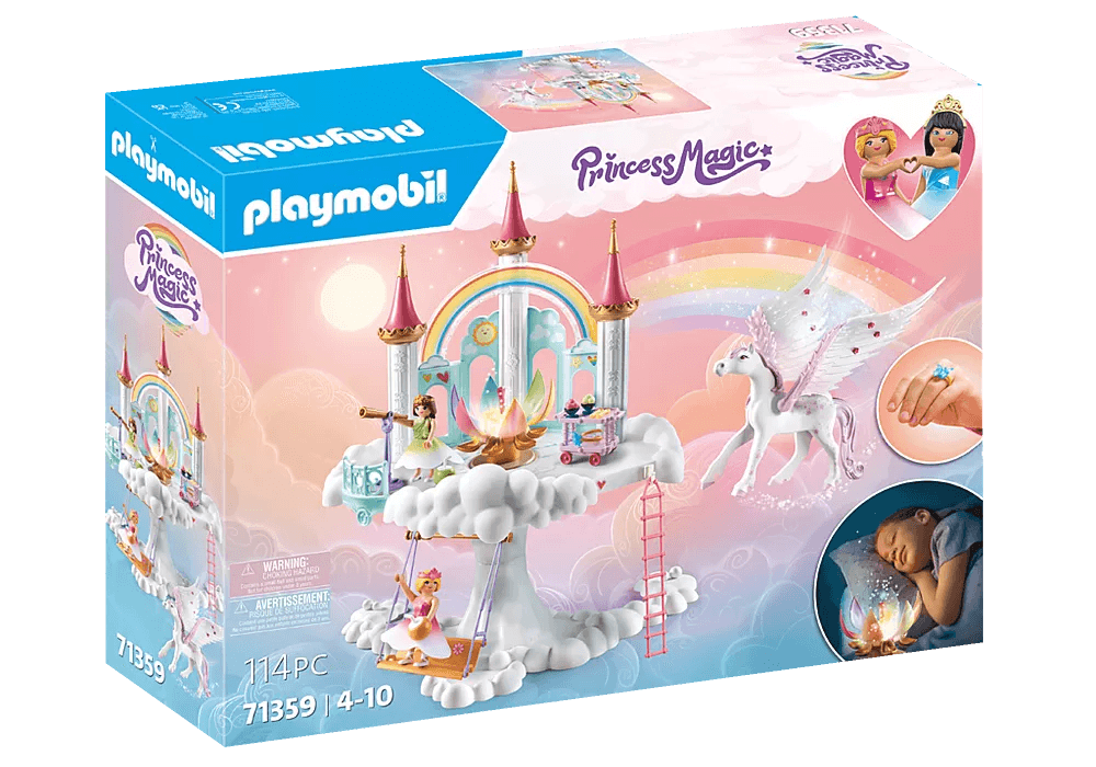 Château arc-en-ciel dans les nuages - La Ribouldingue