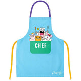 Chefclub - Tablier bleu - La Ribouldingue