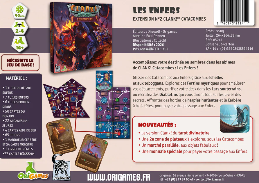 Clank Catacombes - Les enfers (Exp) (Fr)