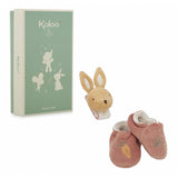 Kaloo - Bracelet sonore et pantoufles - Lapin