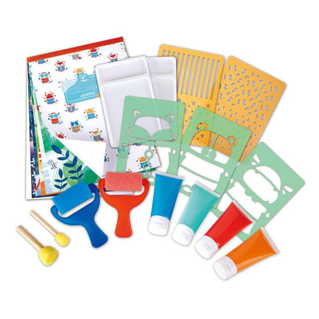 Coffret de peinture à éponge - La Ribouldingue