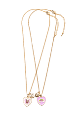 Collier papillon arc-en-ciel BFF - assorti - La Ribouldingue