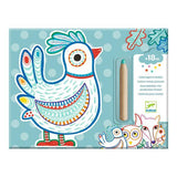 Coloriage - Animaux de la forêt - La Ribouldingue