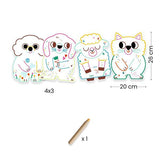 Coloriage - Animaux familiers - La Ribouldingue