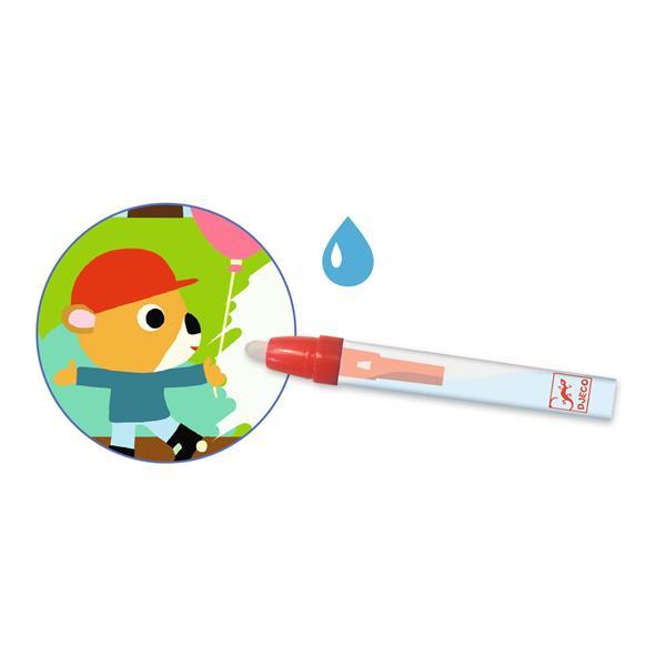 Coloriage magique - Au square - La Ribouldingue