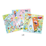 Coloriages surprises - Les cabanes de Nina - La Ribouldingue