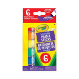 Crayola - Washable Paint Sticks (6)