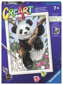 CreArt - Panda joueur - La Ribouldingue