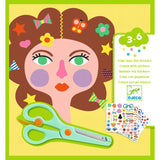 Create with stickers - Hairdresser