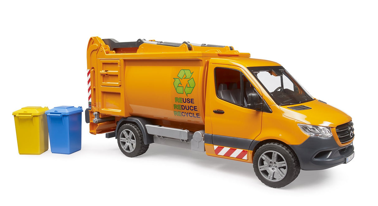 MB Sprinter municipal waste disposal Bruder