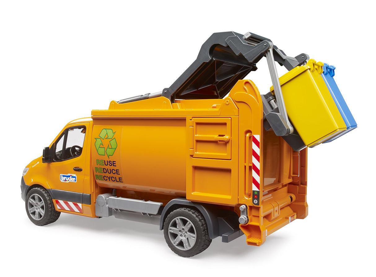 MB Sprinter municipal waste disposal Bruder