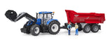 New Holland T7.340 avec chargeur avant BRUDER