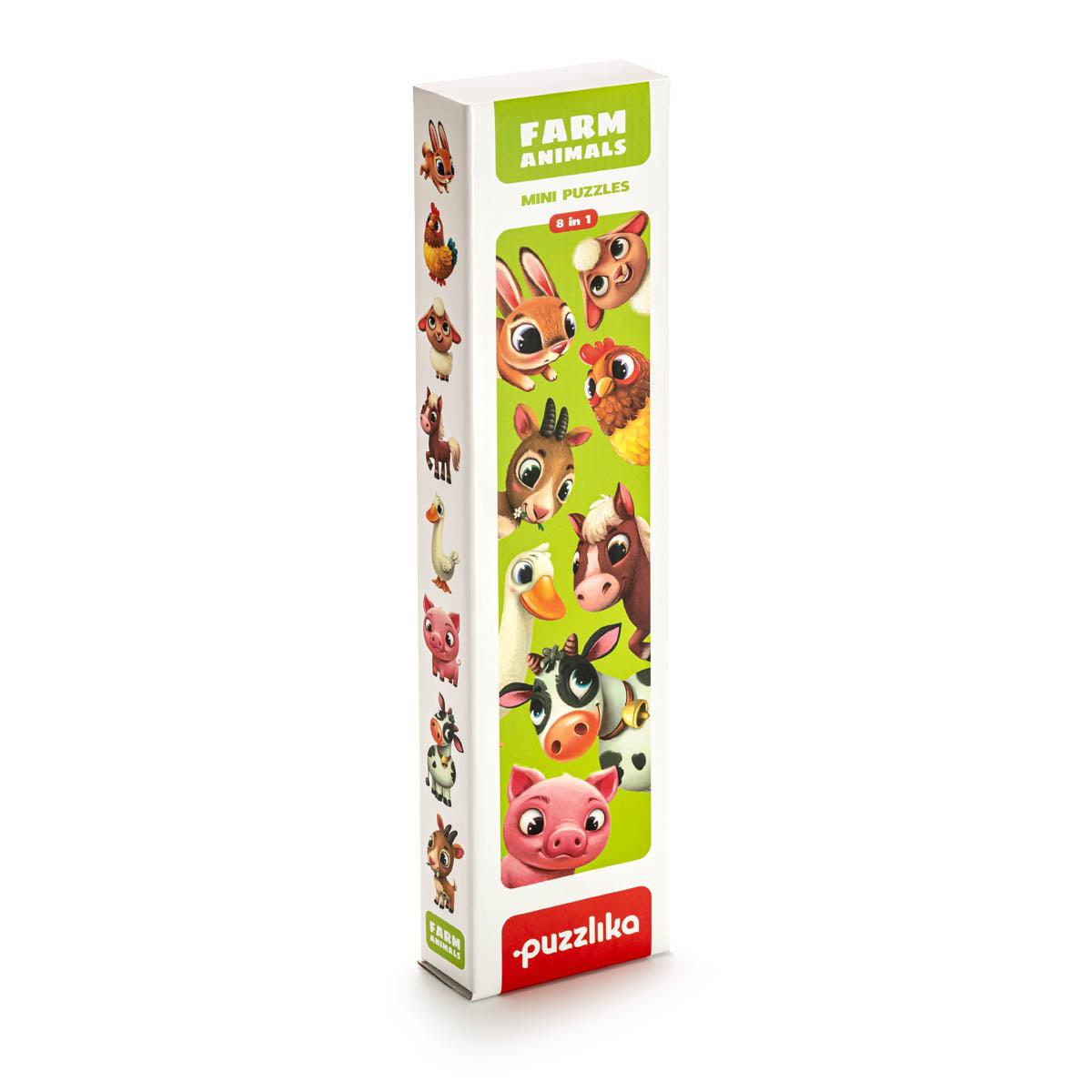 Casse-tête Ferme En Bois - Puzzle Éducatif Dès 2 Ans - 30 X 20 X 25 Cm, Favorise Motricité Fine Et Coordination
