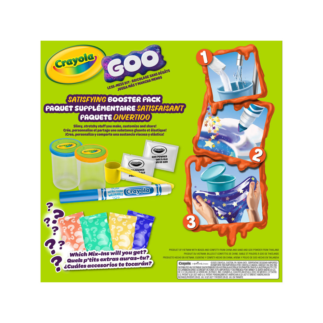 Crayola - Goo Paquet supplémentaire satisfaisant