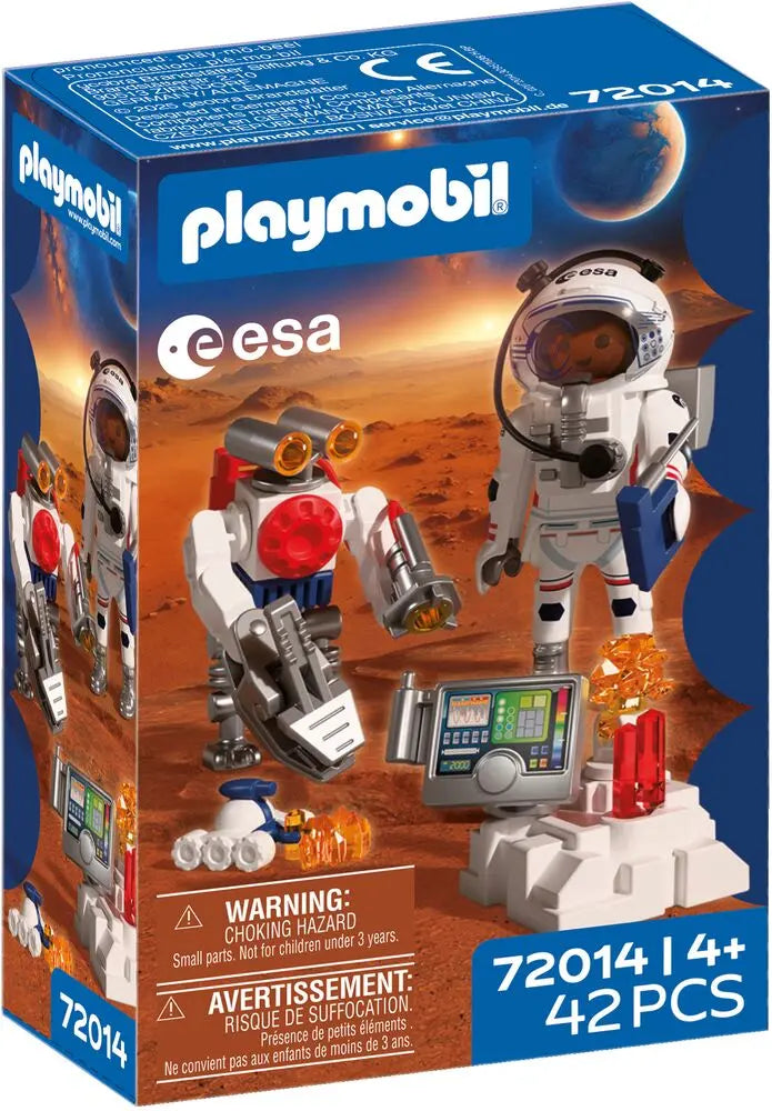 ESA Astronaut with Robot - Playmobil ESA