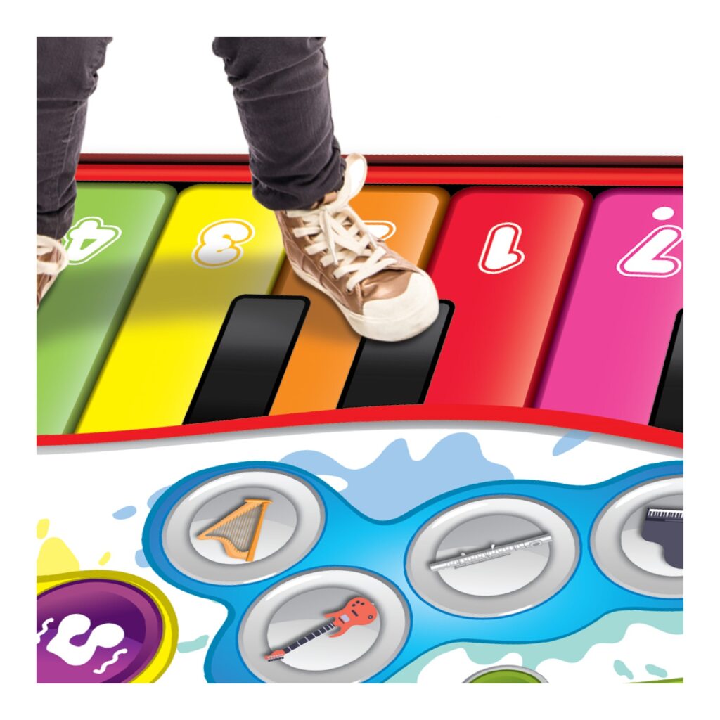 Giant Piano Mat - Walk and Play (Bil)