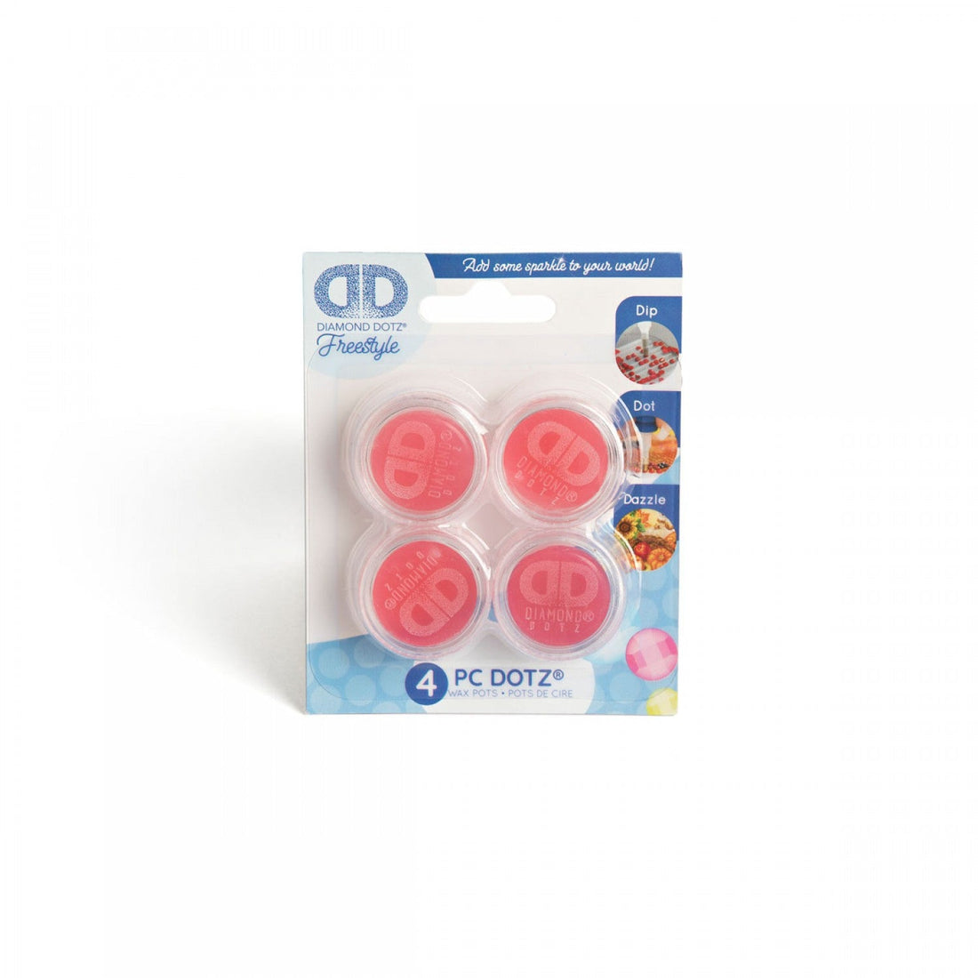 Diamond Dotz - Wax Pots (4)
