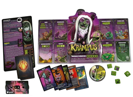 Dice Throne Père-Noël vs Krampus (Fr) - La Ribouldingue