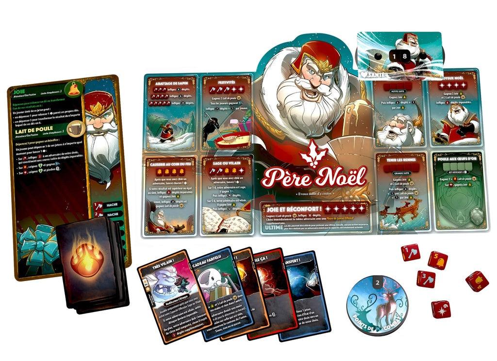 Dice Throne Père-Noël vs Krampus (Fr) - La Ribouldingue