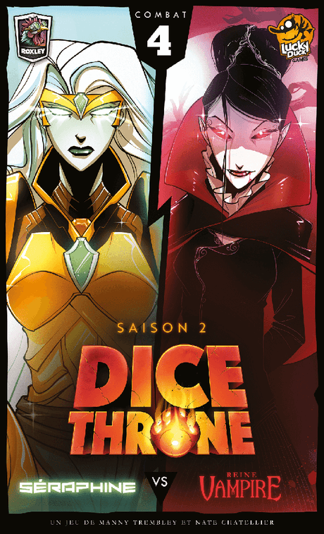 Dice Throne Saison 2 - Séraphine vs Reine Vampire (Fr) - La Ribouldingue