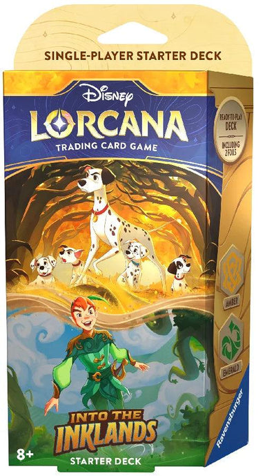 Disney Lorcana: Into the Inklands – Starter Deck - Amber and Emerald (Ang) - La Ribouldingue
