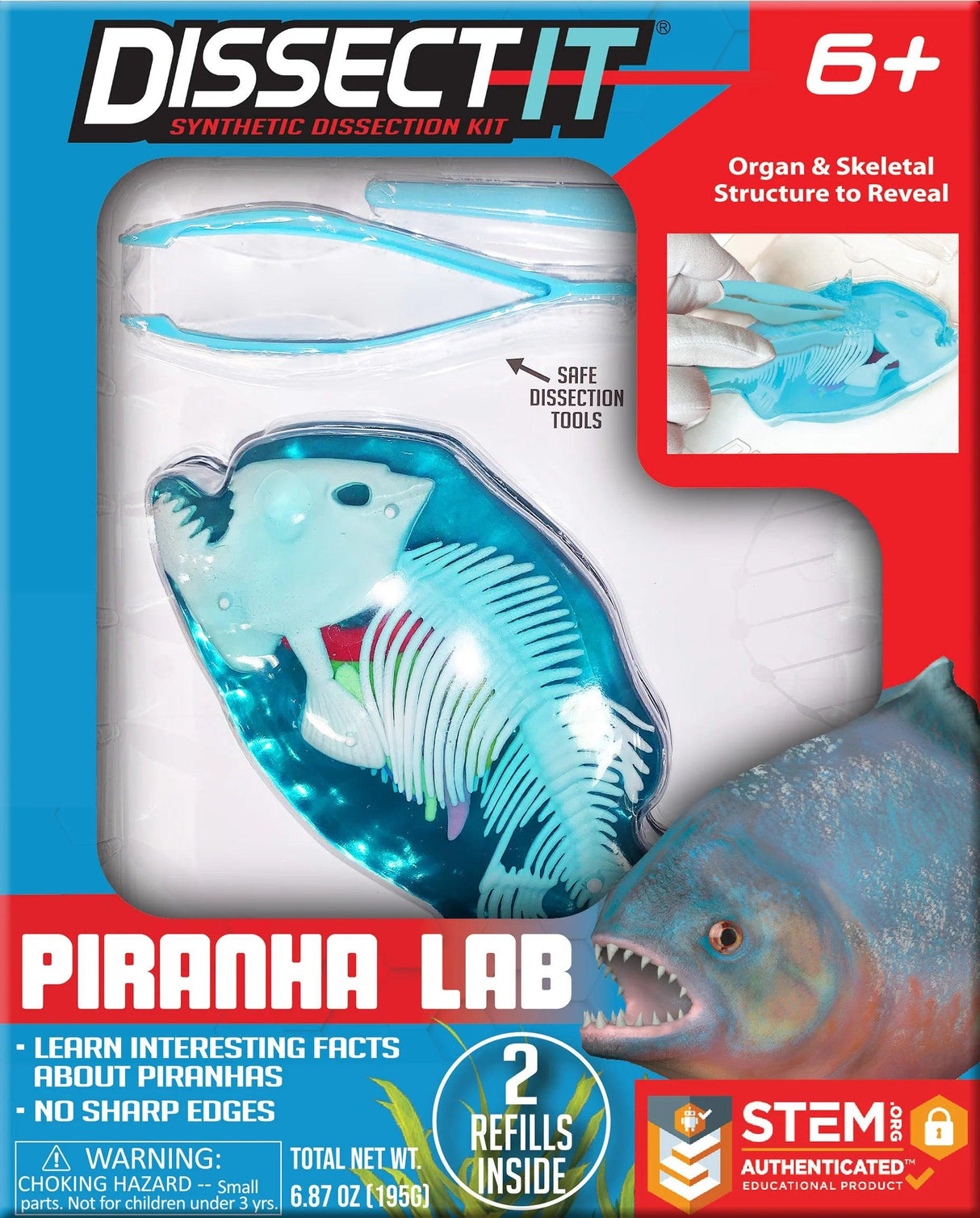 Dissect It - Piranha au labo - La Ribouldingue