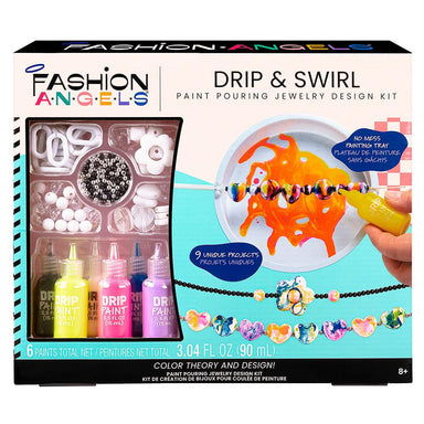 Drip & Swirl Jewelry Design Kit - Fashion Angels - La Ribouldingue
