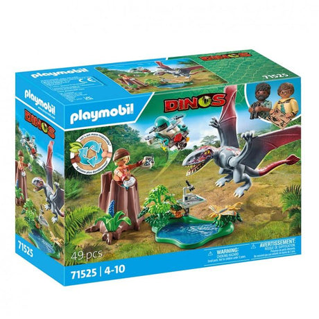 Drone d'observation avec dimorphodon - La Ribouldingue