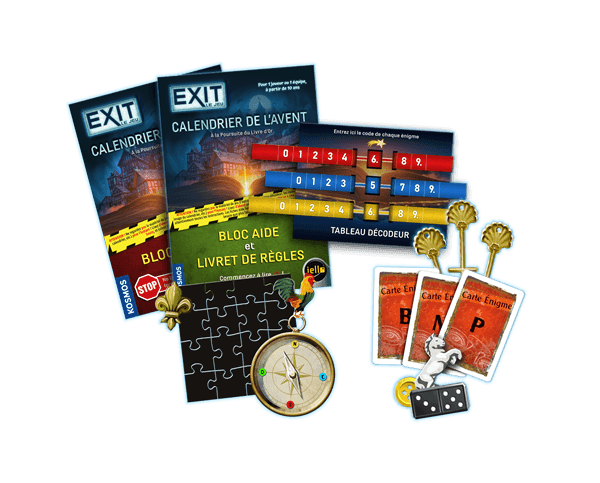 Exit - Calendrier de l'Avent - Le Livre d'Or (Fr) - La Ribouldingue