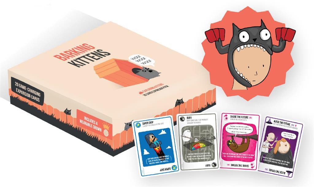 Exploding Kittens - Barking Kittens (Ext) (Ang) - La Ribouldingue