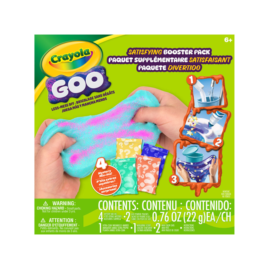 Crayola - Goo Paquet supplémentaire satisfaisant