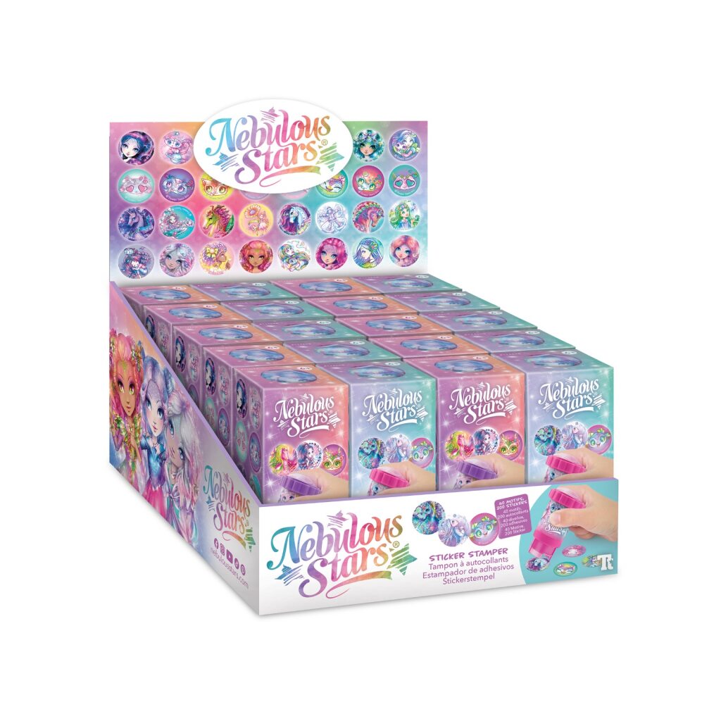 Sticker Stamp - Nebulous Stars