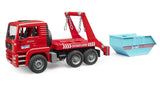 BRUDER MAN TGA Skip Container Truck 
