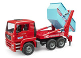 BRUDER MAN TGA Skip Container Truck 