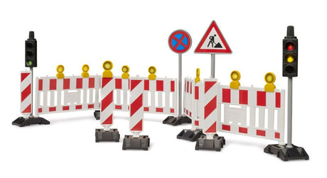 Accessoire kit de sécurité routière avec feu de circulation BRUDER