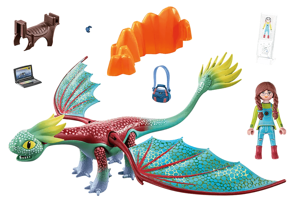 Feathers et Alex - Dragons: The Nine Realms - La Ribouldingue