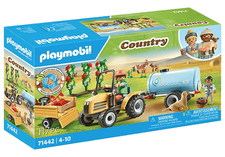 Fermier avec tracteur et citerne - Country - La Ribouldingue