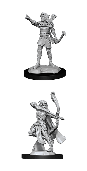 Figurines D&D - Elfe Ranger/Rôdeur - La Ribouldingue
