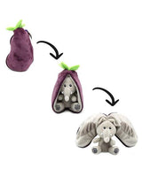 Flipetz - Velvet l'aubergine-éléphant - La Ribouldingue