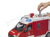 Fourgon de pompiers MB Sprinter avec module son et lumière - La Ribouldingue