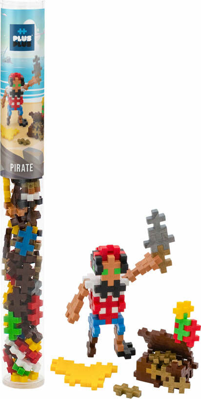 Plus Plus - Mini Tube Pirate - 70 mcx