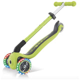 Globber Primo pliable avec lumières - Vert