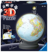 Globe terrestre lumineux 3D - 540 mcx - La Ribouldingue