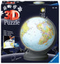 Globe terrestre lumineux 3D - 540 mcx - La Ribouldingue